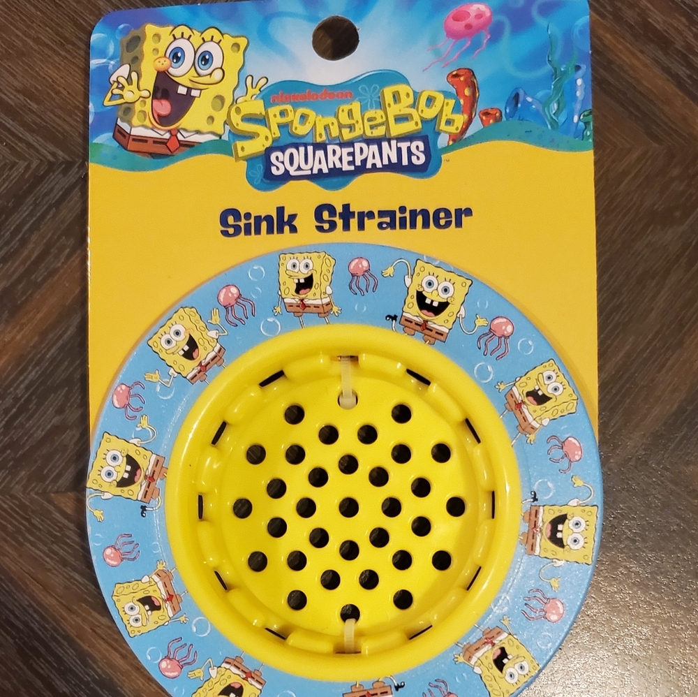 Spongebob Sink Strainer- New